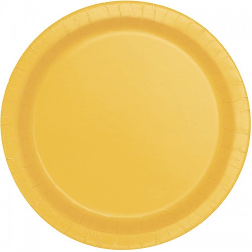 Pratos Amarelo Torrado|23cm